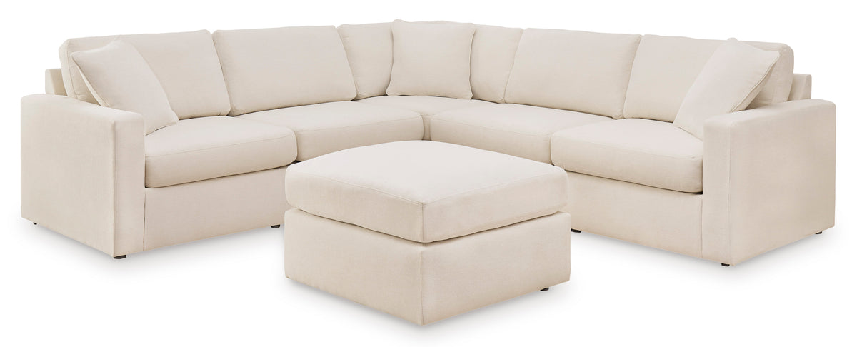 Nuvella 5-Piece Sectional (Customizable)