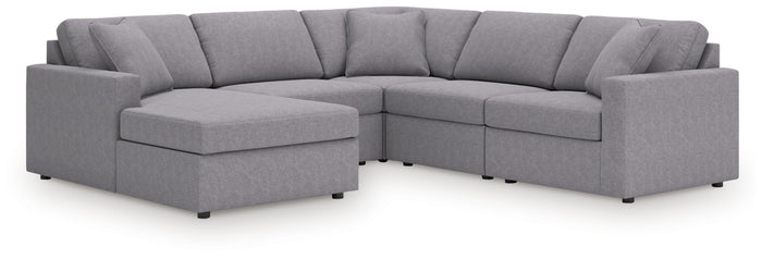 Nuvella 5-Piece Sectional (Customizable)