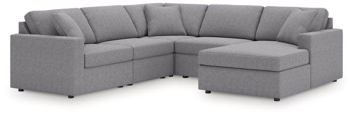 Nuvella 5-Piece Sectional (Customizable)