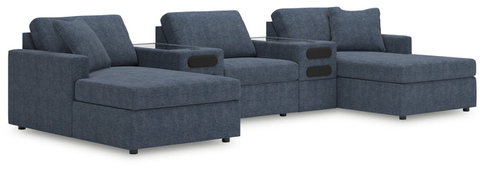 Nuvella 3 Piece Sectional (Customizable)