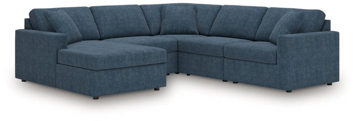 Nuvella 5-Piece Sectional (Customizable)
