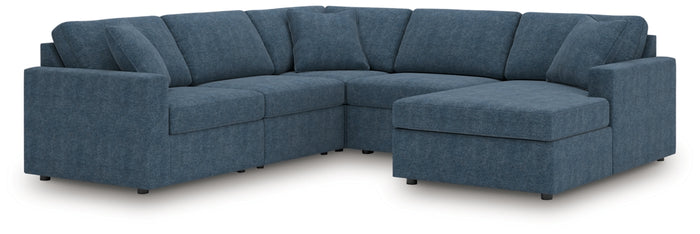 Nuvella 5-Piece Sectional (Customizable)