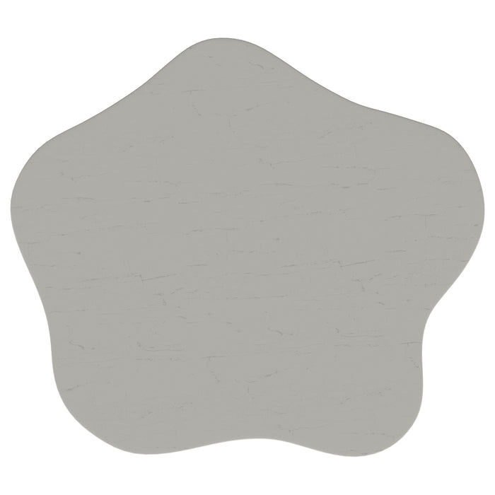 Perth 17-inch Side Table with Cloud-Shaped Top Off White