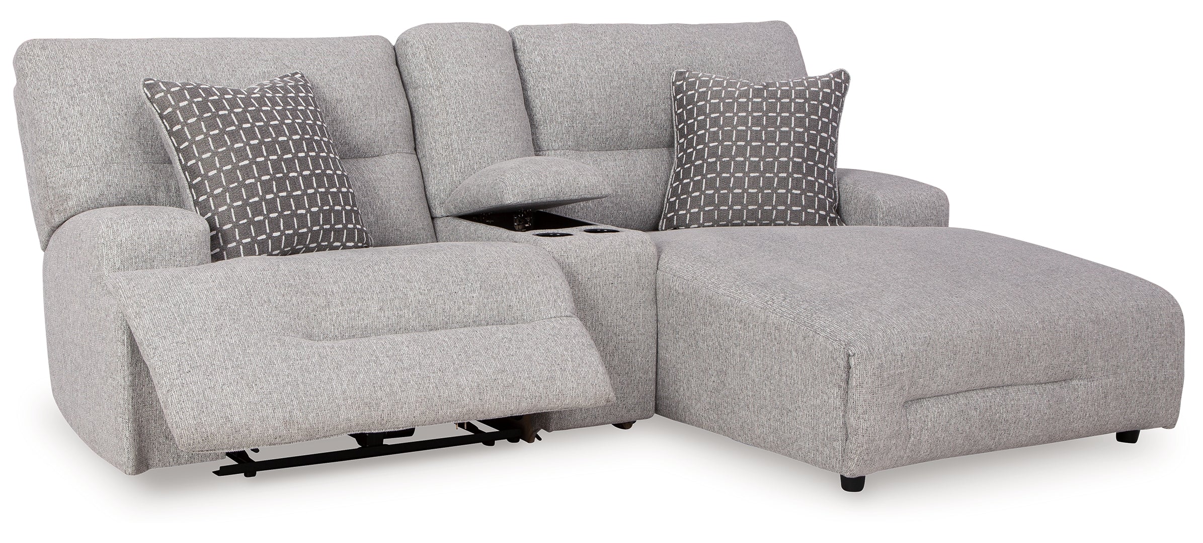 Next-Gen Nuvella Reclining Sectional Sofa