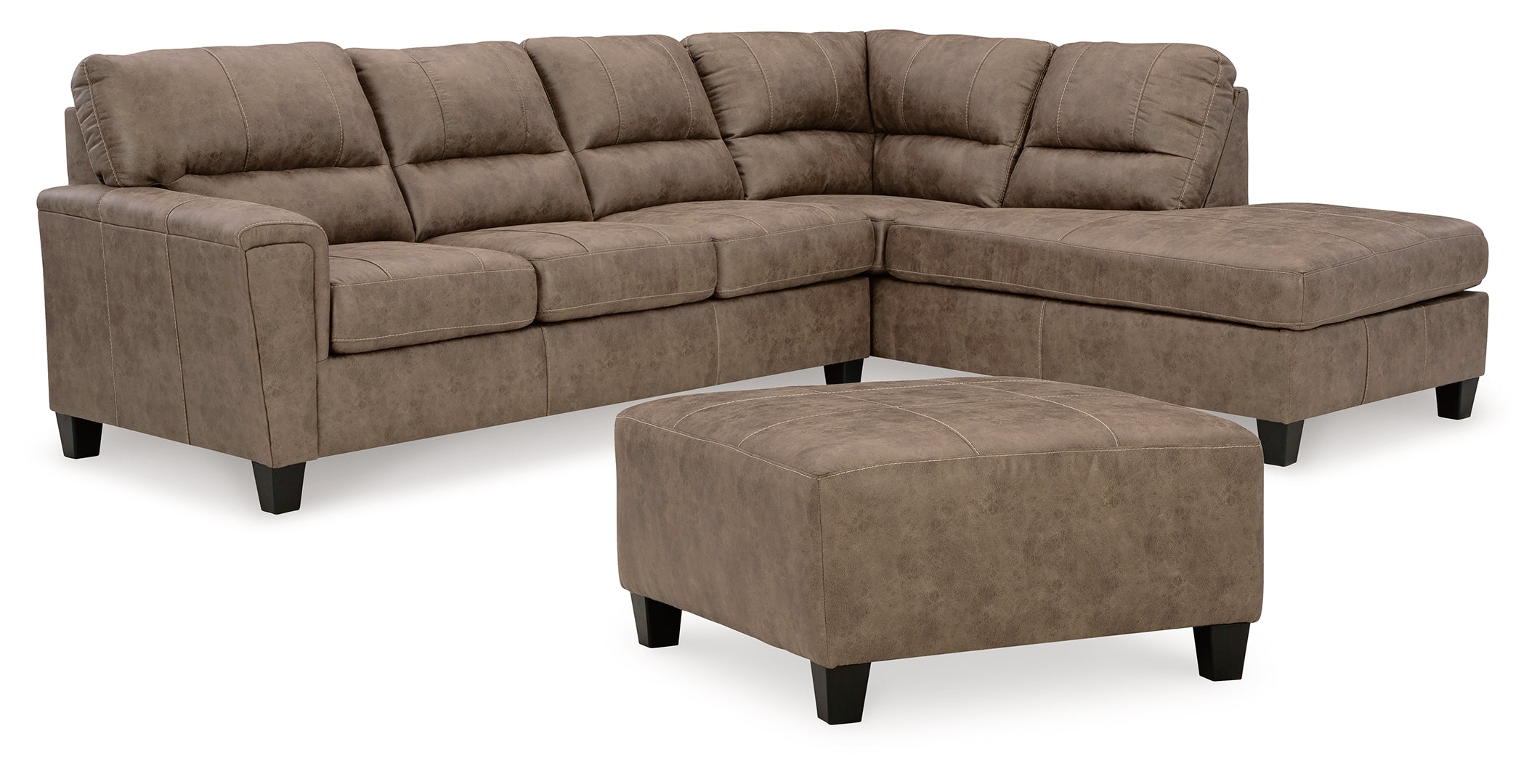Navi 2-Piece Sectional Sofa Chaise (Sleeper Optional)