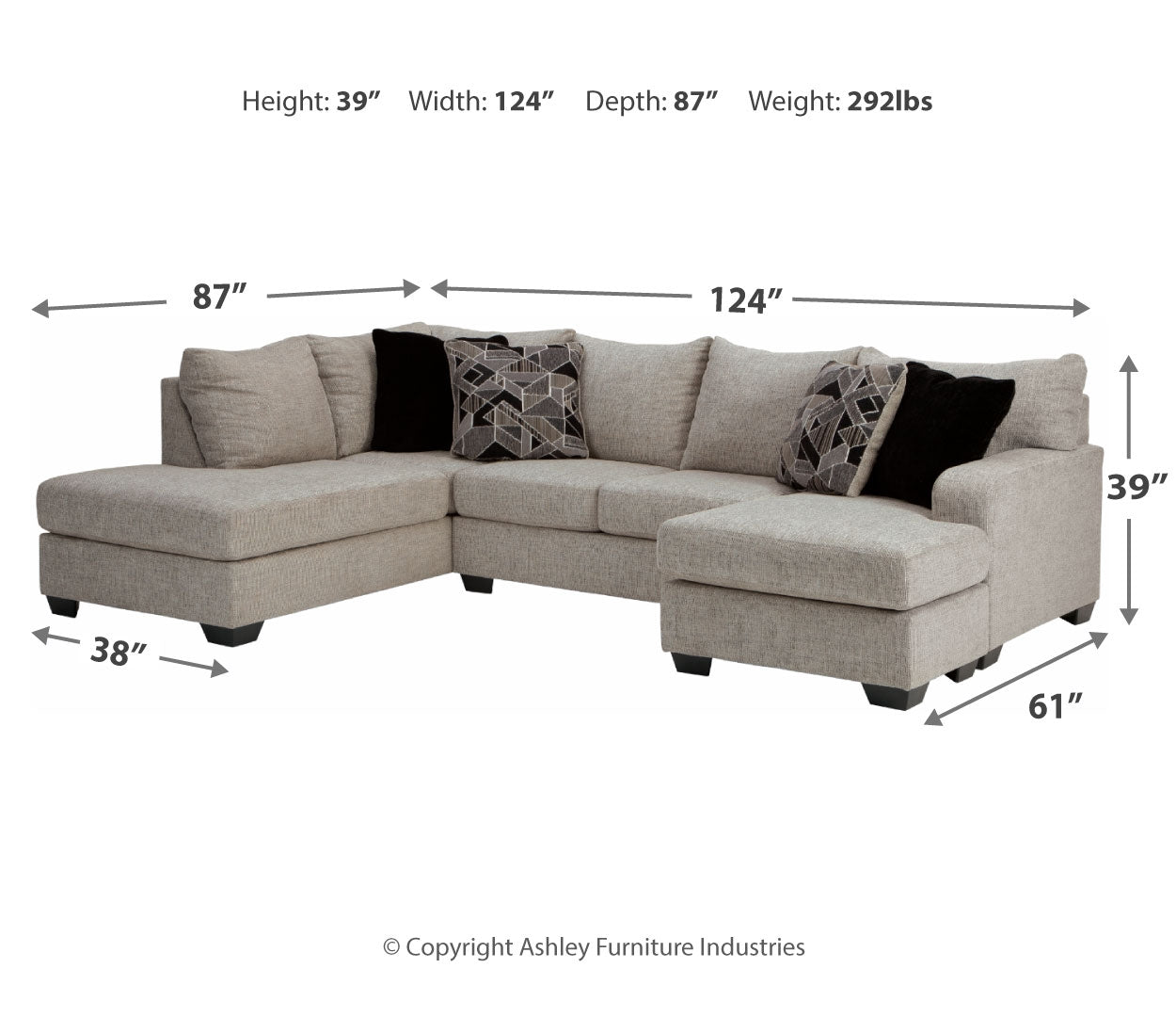 Megginson 2-Piece Sectional