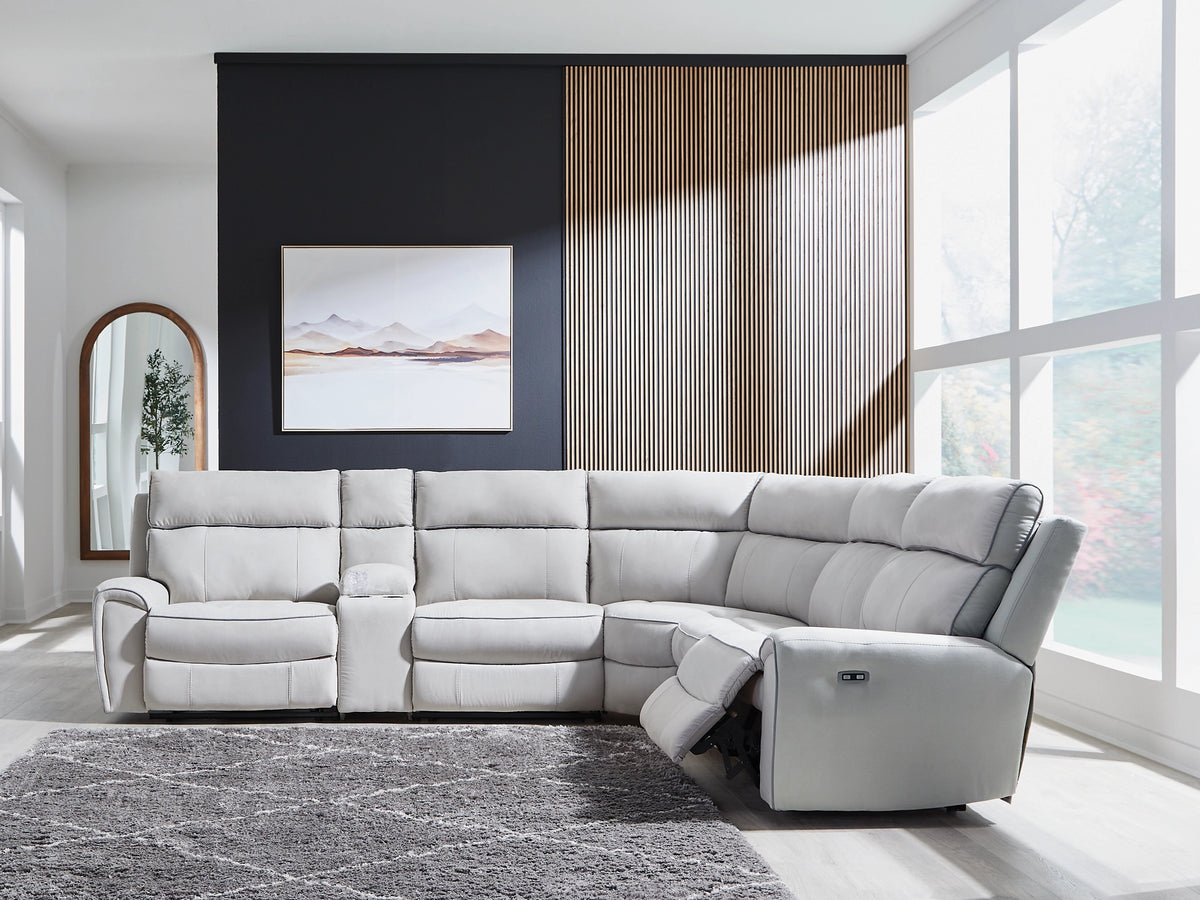 Grafton Pike 6-Piece Power Reclining Sectional