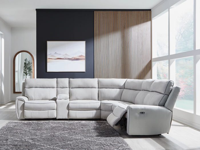 Grafton Pike 6-Piece Power Reclining Sectional
