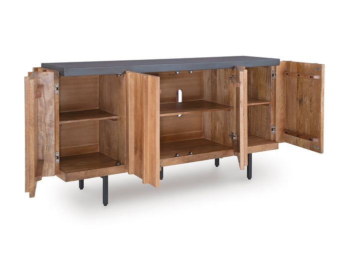 Quintavious TV Stand Accent Cabinet