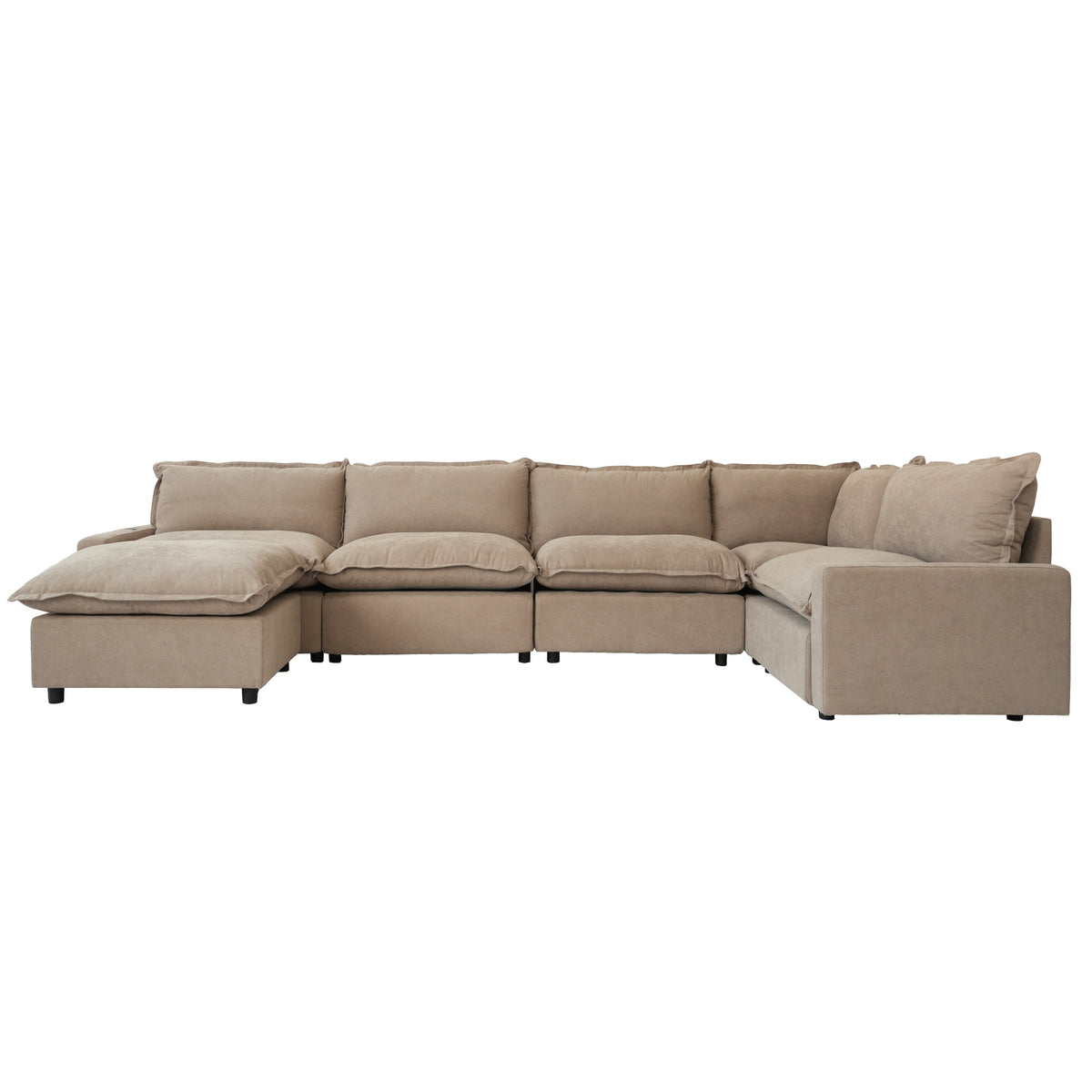The LuxeMotion Cloud Collection - Natural Taupe
