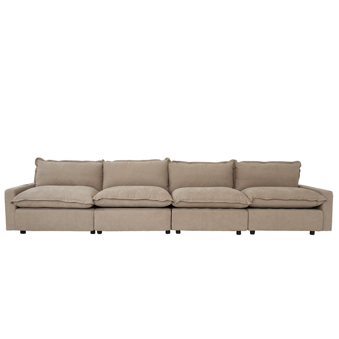 The LuxeMotion Cloud Collection - Natural Taupe