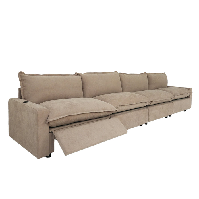 The LuxeMotion Cloud Collection - Natural Taupe