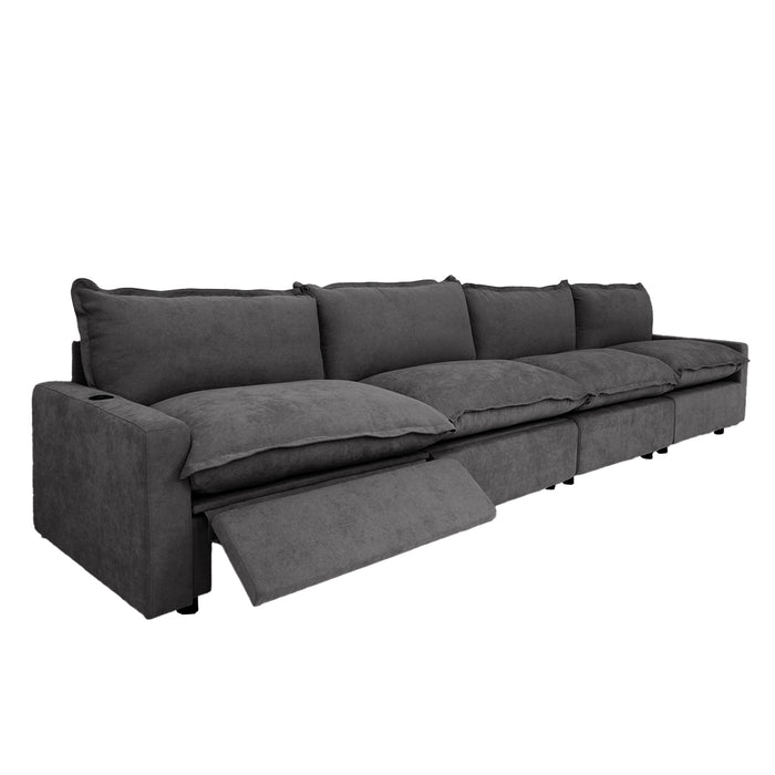 The LuxeMotion Cloud Collection - Deep Charcoal