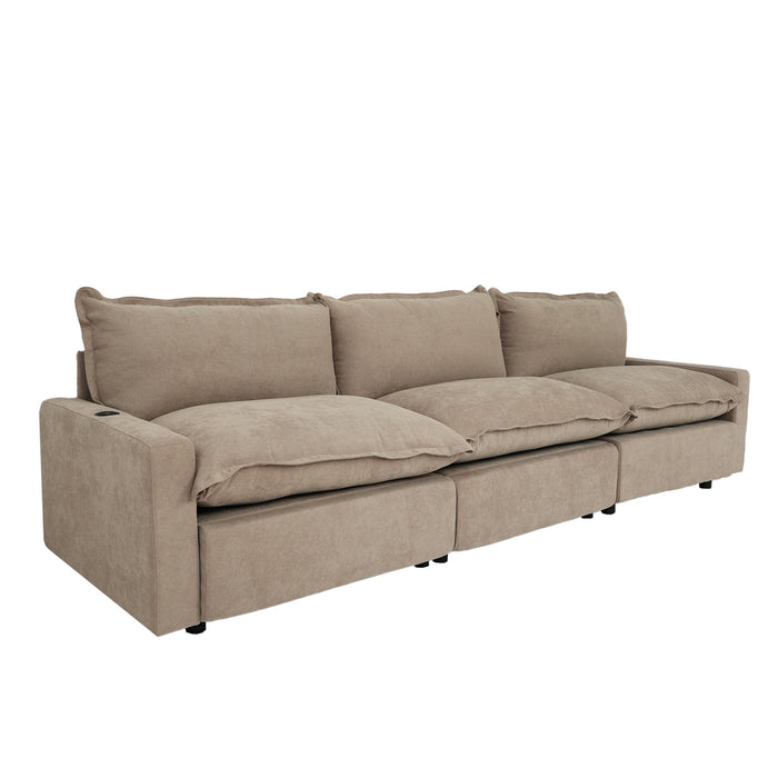 The LuxeMotion Cloud Collection - Natural Taupe