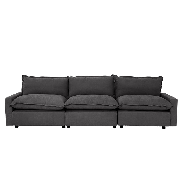 The LuxeMotion Cloud Collection - Deep Charcoal