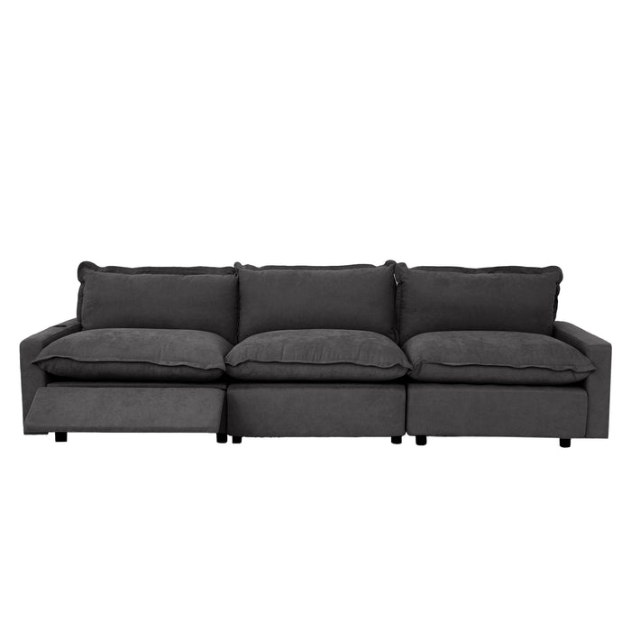 The LuxeMotion Cloud Collection - Deep Charcoal