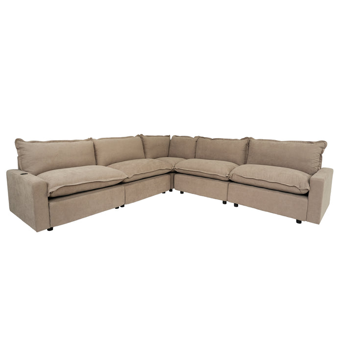 The LuxeMotion Cloud Collection - Natural Taupe