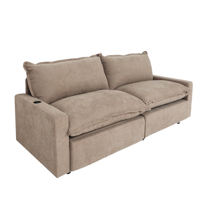 The LuxeMotion Cloud Collection - Natural Taupe