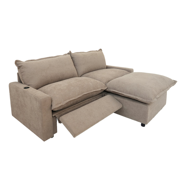 The LuxeMotion Cloud Collection - Natural Taupe