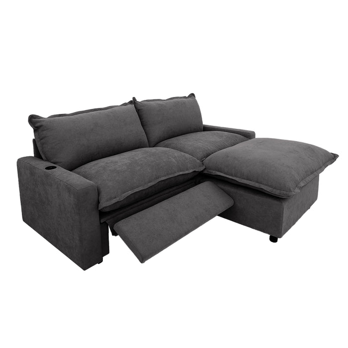The LuxeMotion Cloud Collection - Deep Charcoal