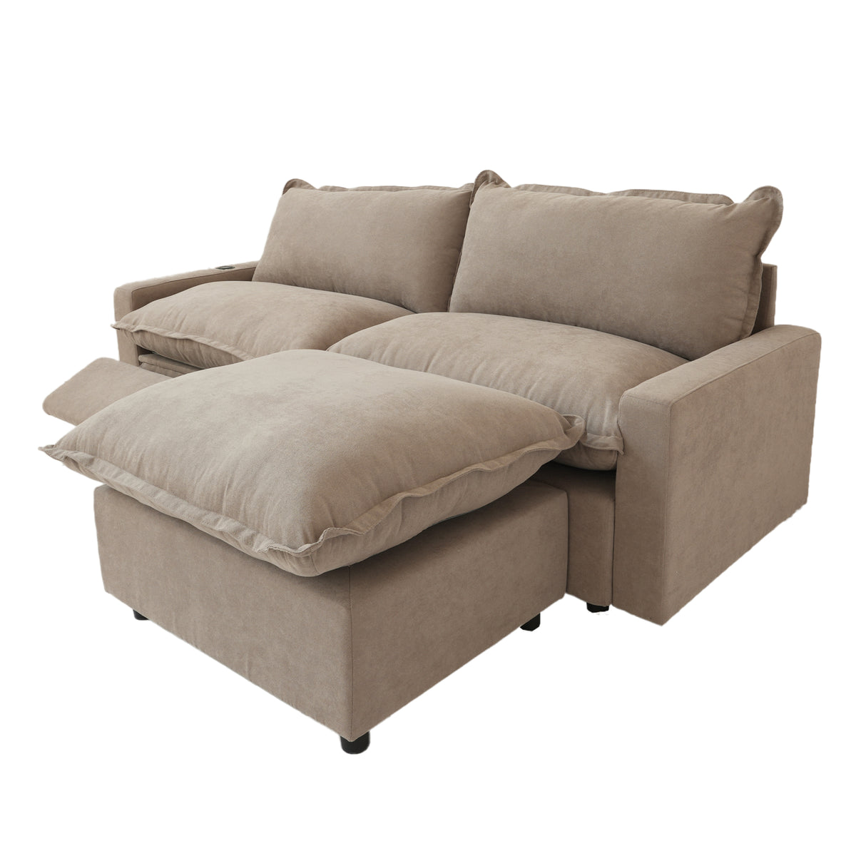 The LuxeMotion Cloud Collection - Natural Taupe