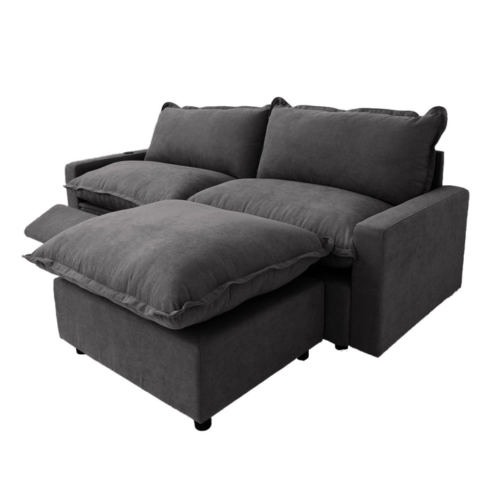 The LuxeMotion Cloud Collection - Deep Charcoal