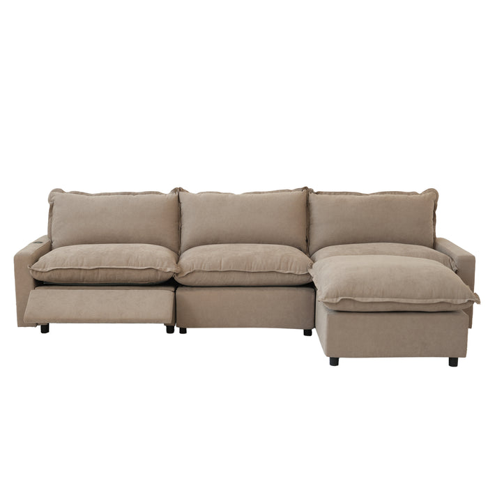 The LuxeMotion Cloud Collection - Natural Taupe