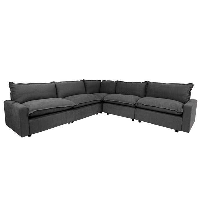 The LuxeMotion Cloud Collection - Deep Charcoal
