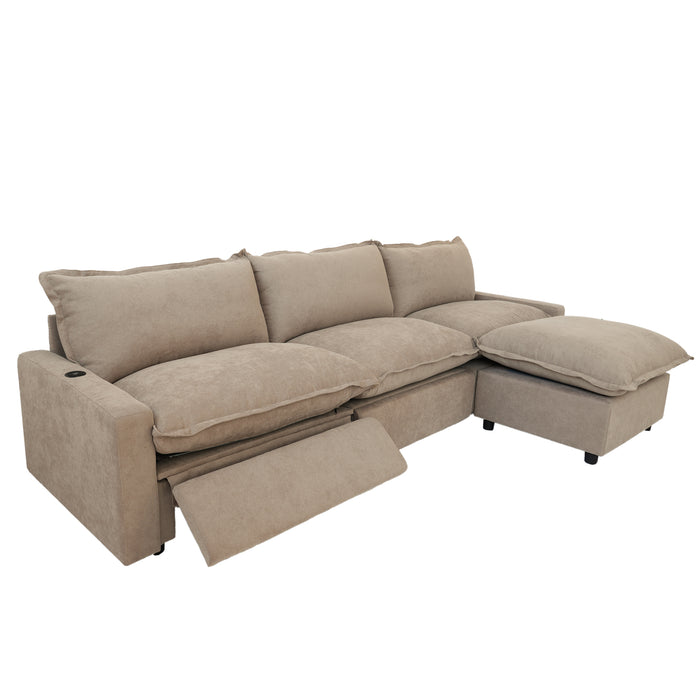 The LuxeMotion Cloud Collection - Natural Taupe