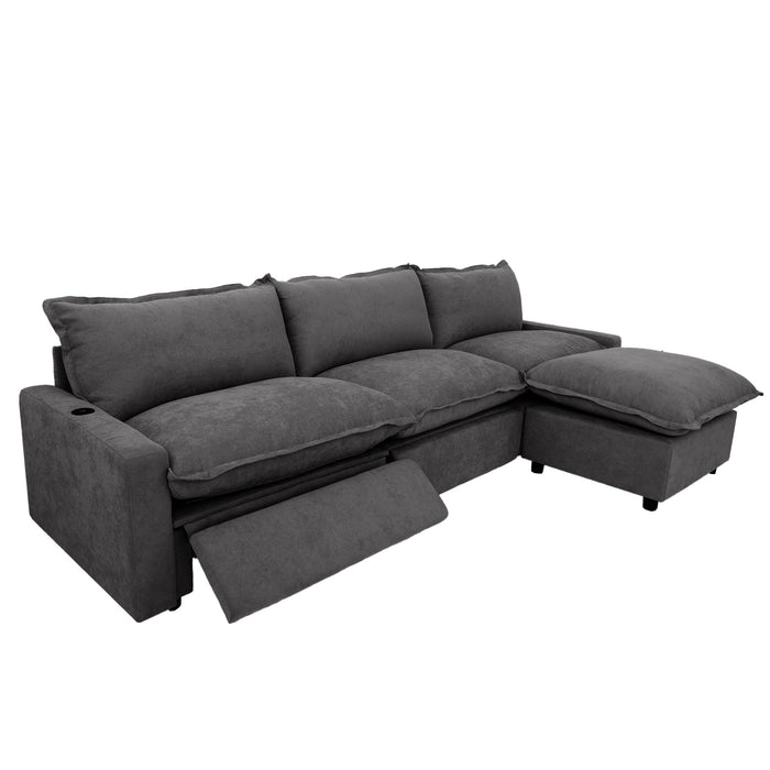 The LuxeMotion Cloud Collection - Deep Charcoal