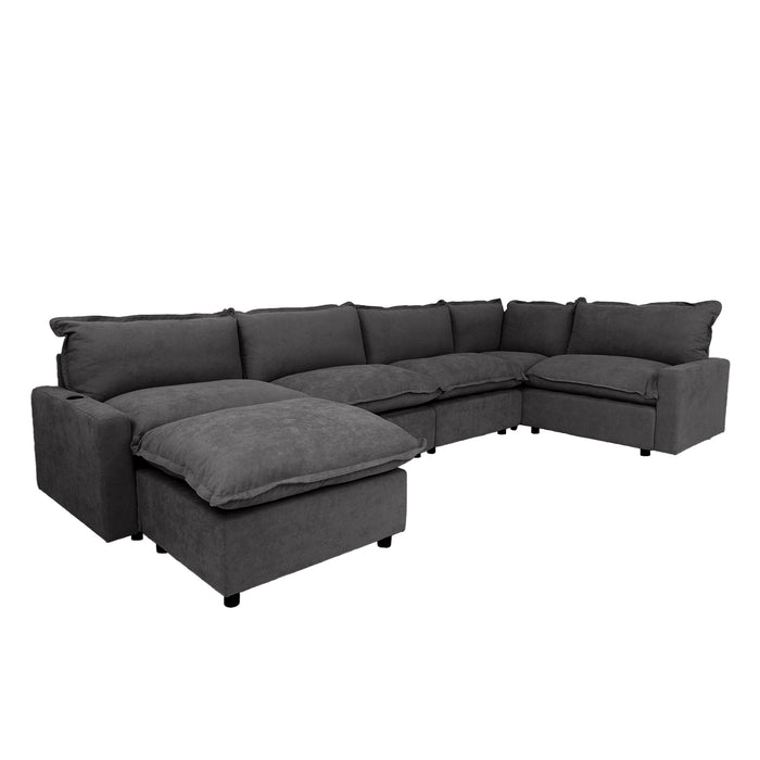 The LuxeMotion Cloud Collection - Deep Charcoal
