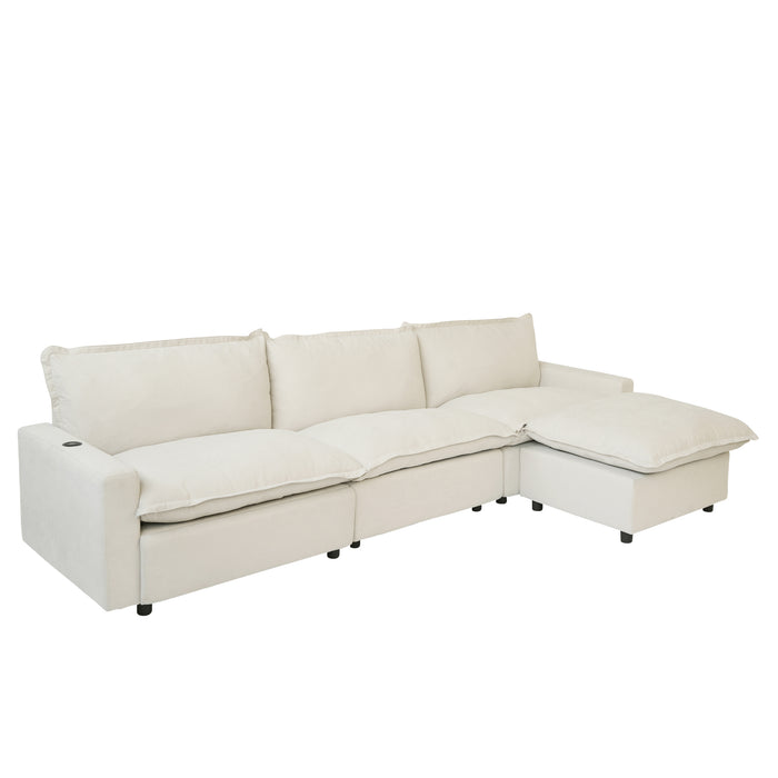 The LuxeMotion Cloud Collection - Natural Oat