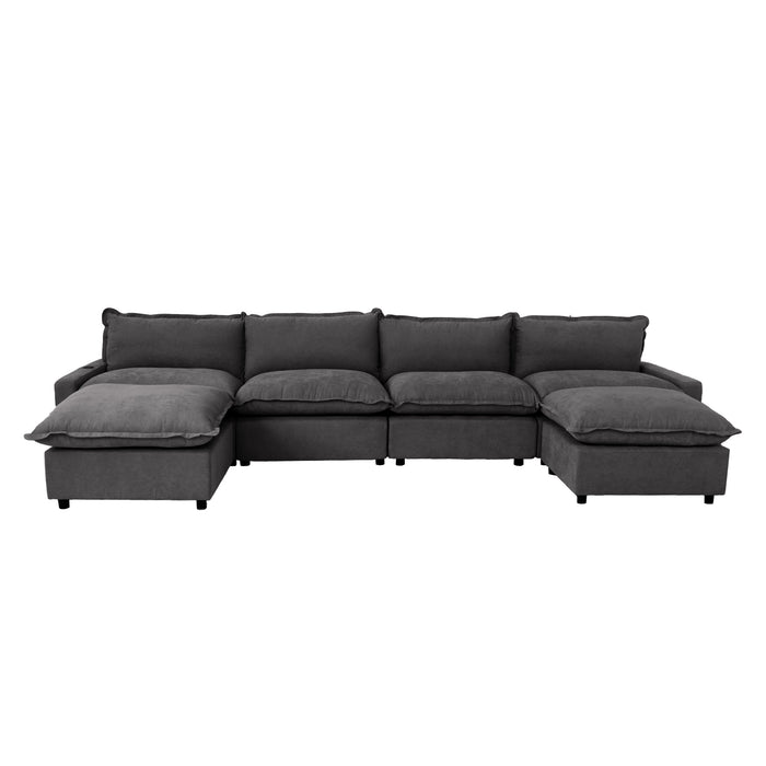 The LuxeMotion Cloud Collection - Deep Charcoal