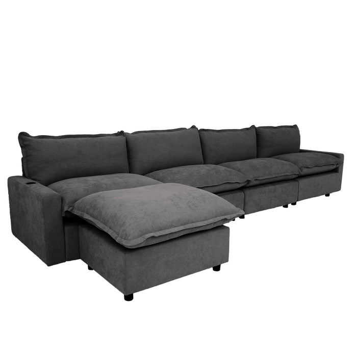 The LuxeMotion Cloud Collection - Deep Charcoal