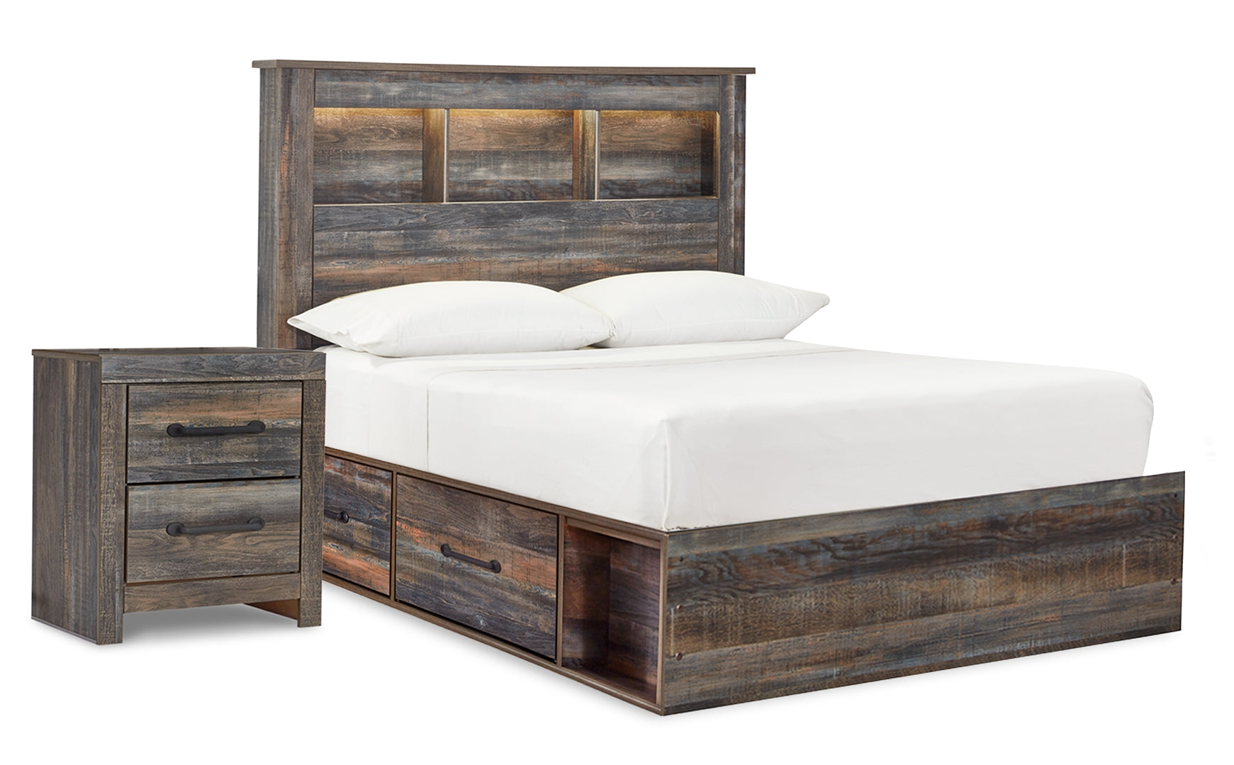 Drystan Full Bookcase Bedroom Set