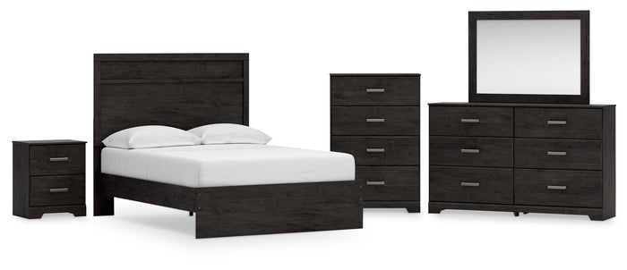 Belachime Black Bedroom Set