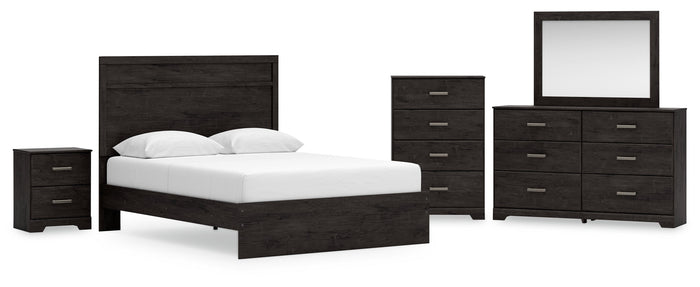 Belachime Black Bedroom Set
