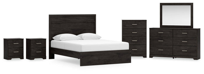 Belachime Black Bedroom Set