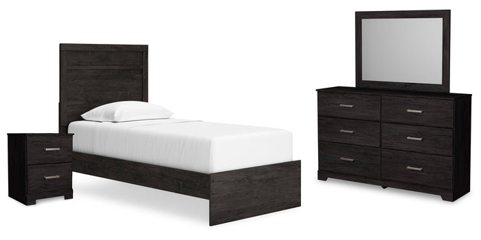 Belachime Black Bedroom Set