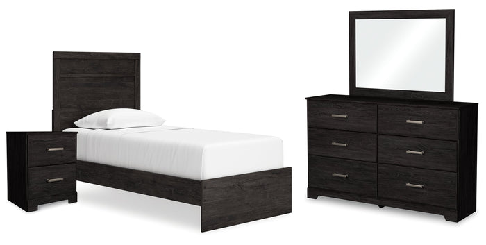 Belachime Black Bedroom Set