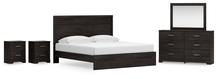 Belachime Black Bedroom Set