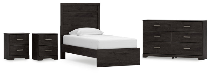 Belachime Black Bedroom Set