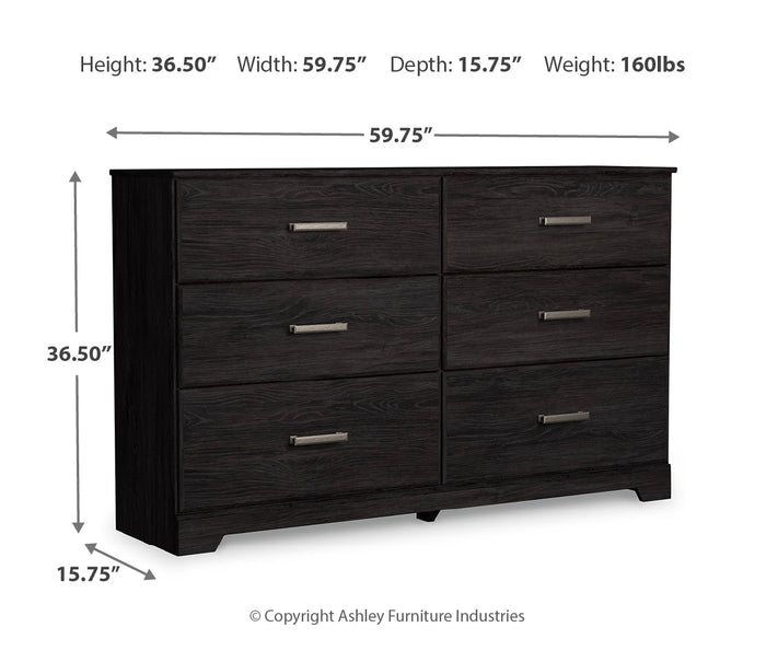 Belachime Black Bedroom Set