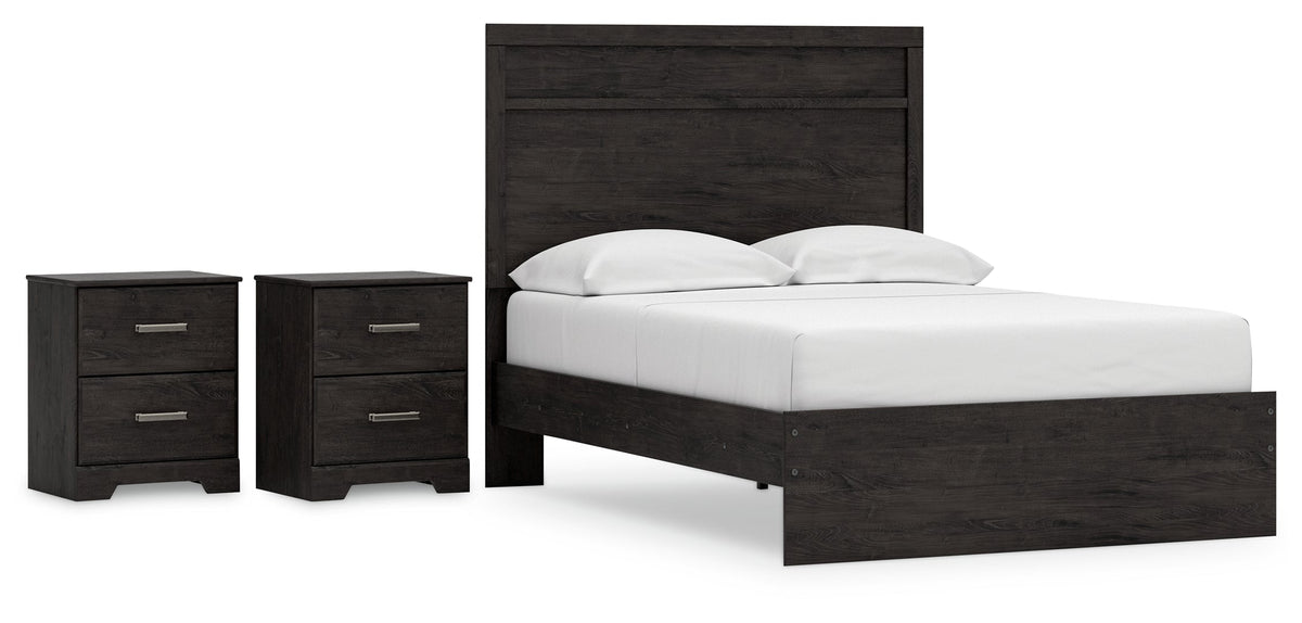 Belachime Black Bedroom Set