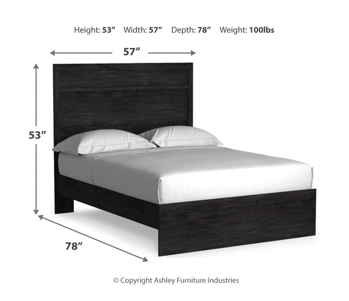 Belachime Black Bedroom Set