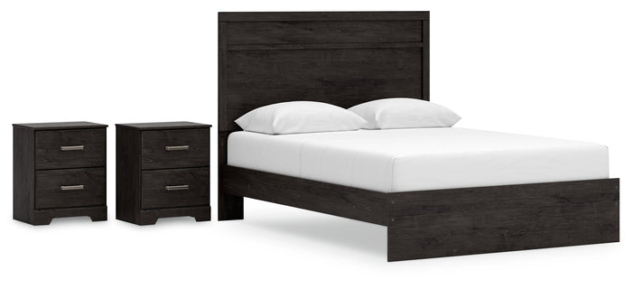 Belachime Black Bedroom Set
