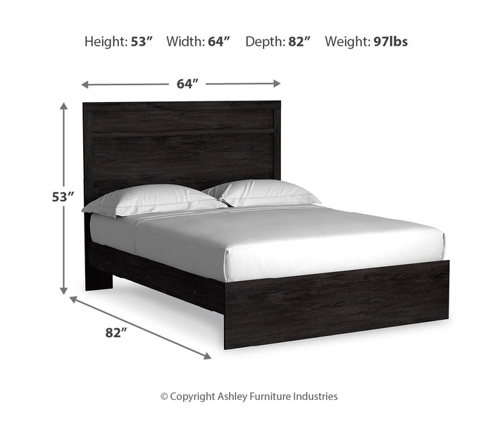 Belachime Black Bedroom Set