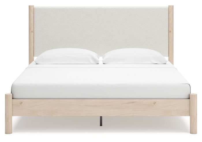 Cadmori Upholstered Panel Bed