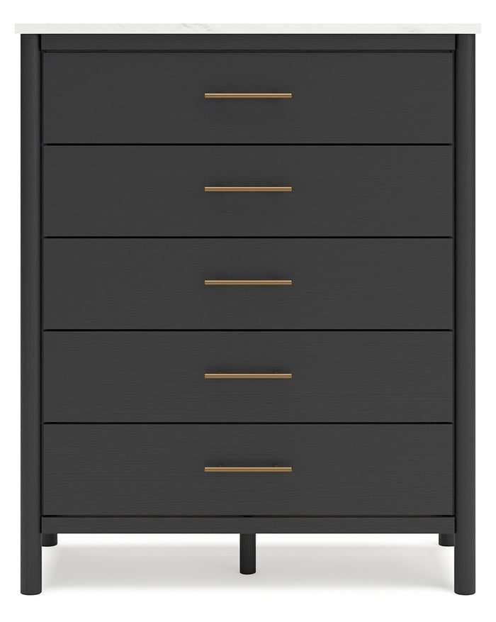 Cadmori Five Drawer Wide Chest