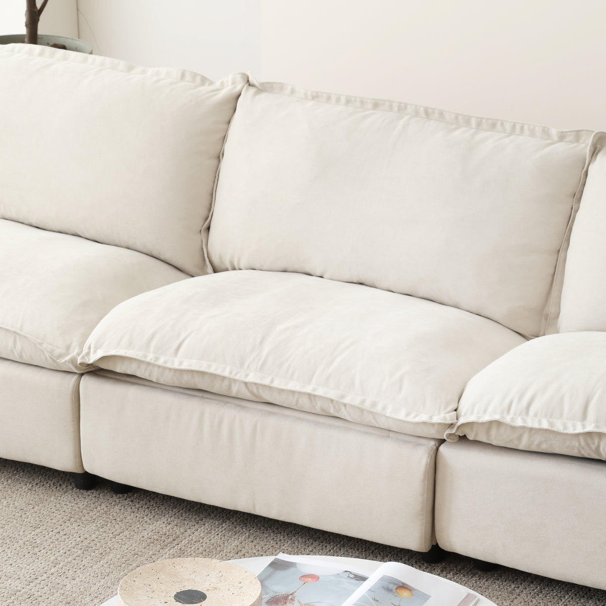 The LuxeMotion Cloud Collection - Natural Oat